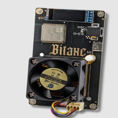 The Bitaxe Supra 401 Solo Bitcoin Miner 600GH/s