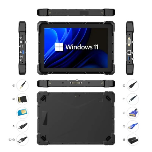 N100 N4120 Industrial Rugged Tablet PC