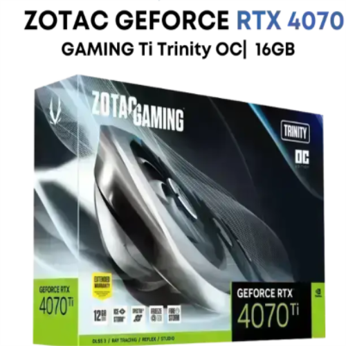 ZOTAC GAMING GeForce RTX 4070 Ti 16GB Trinity OC