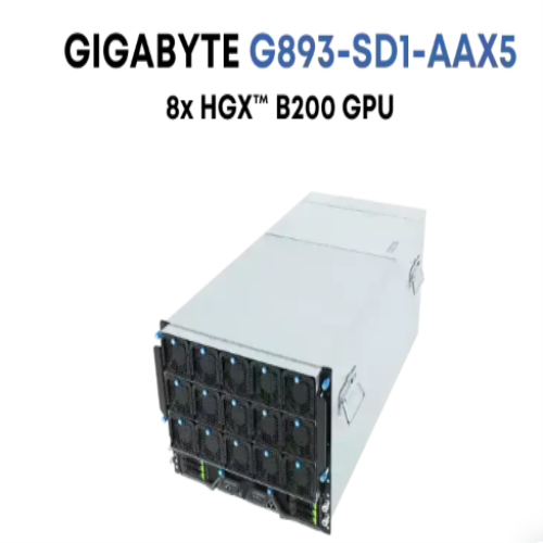 GIGABYTE G893-SD1-AAX5 HGX™ B200 8-GPU Server